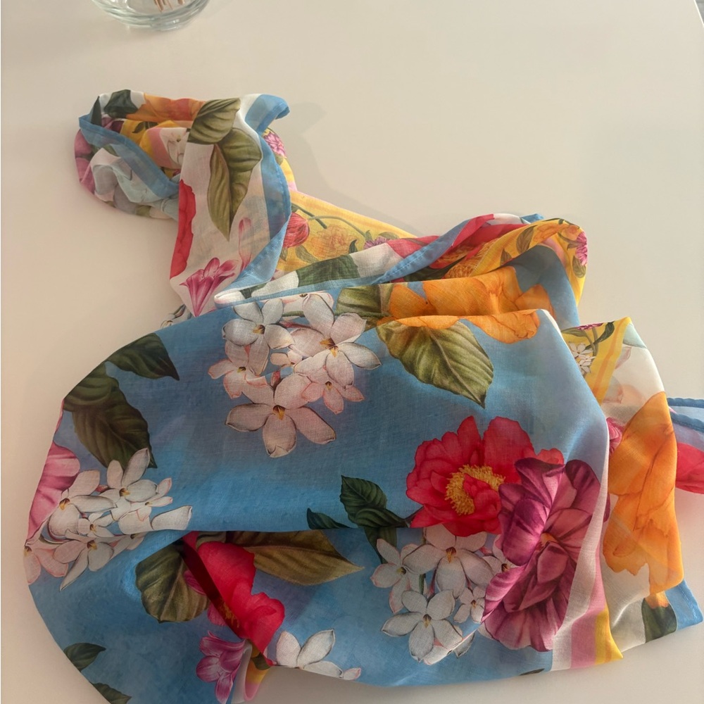 Agua Bendita Marine Sarong Blue Eden - Picture 3 of 4
